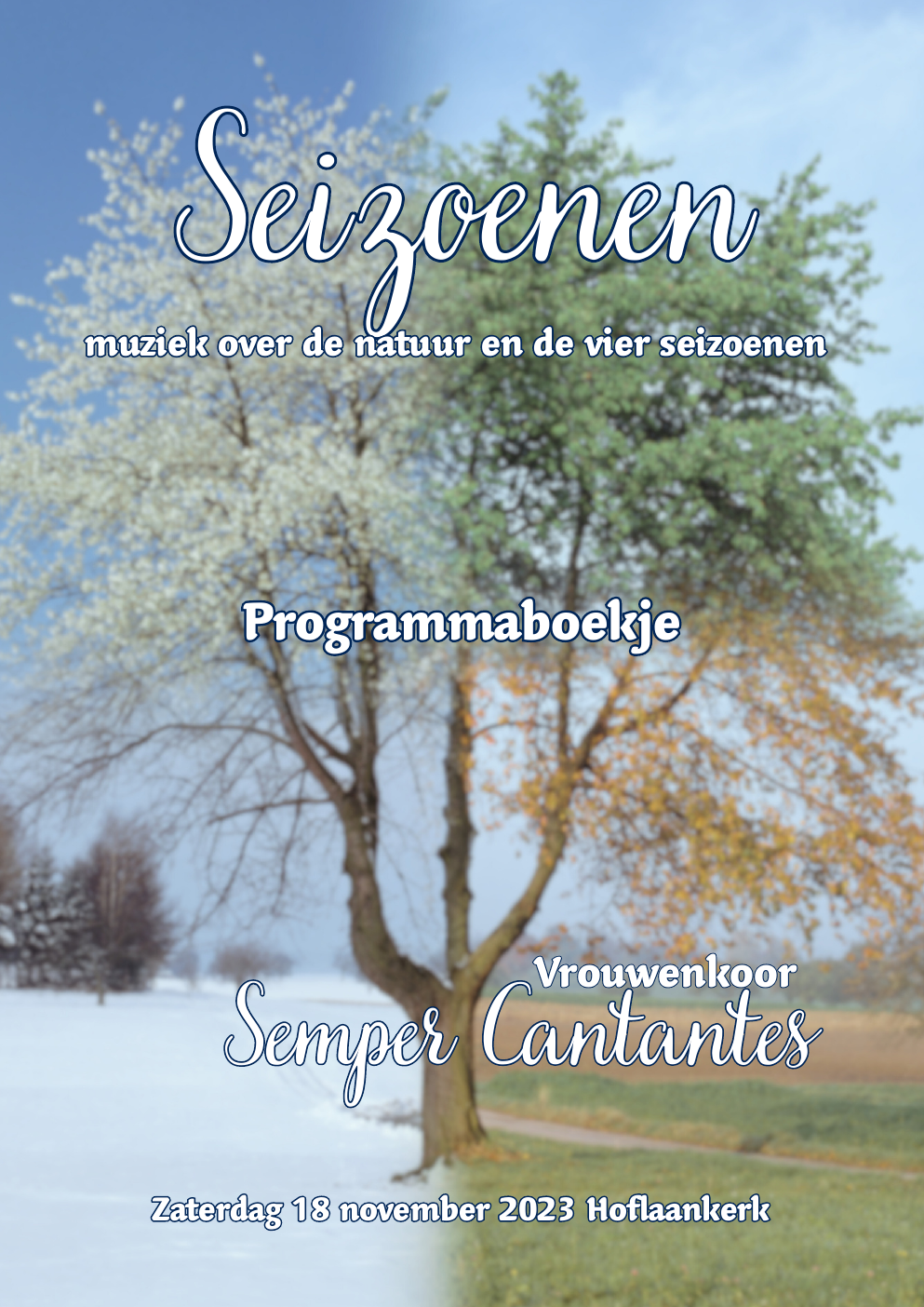 Programmaboekje van Seizoenen